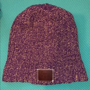 Love your melon beanie purple and yellow